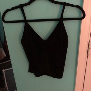 Brandy Melville Velvet Tank Top